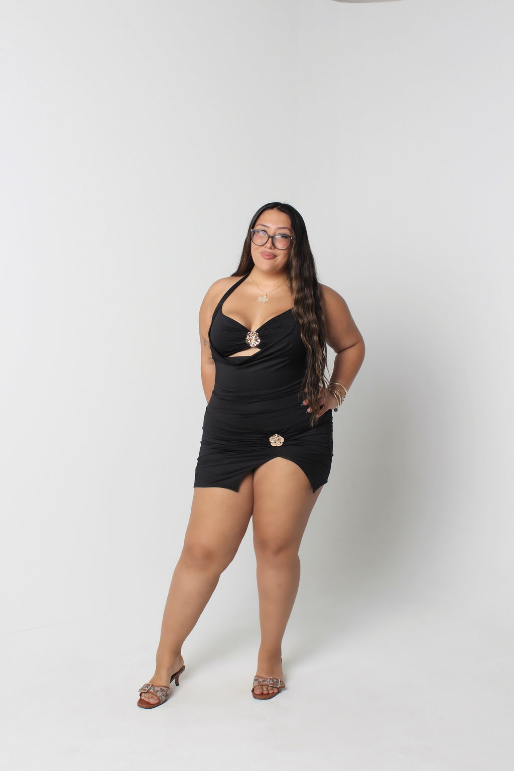Jadynn Halter Dress
