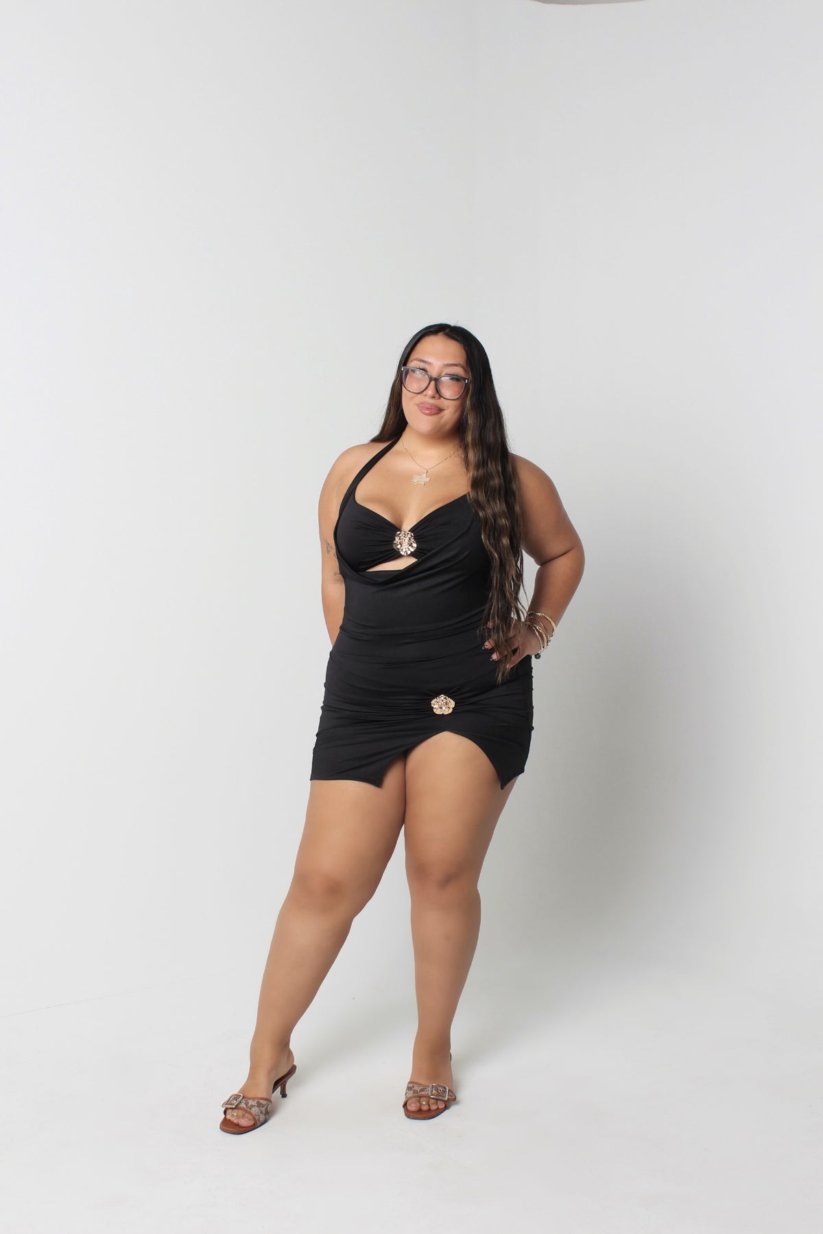 Jadynn Halter Dress