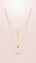 Delicate Gold Layered Necklaces